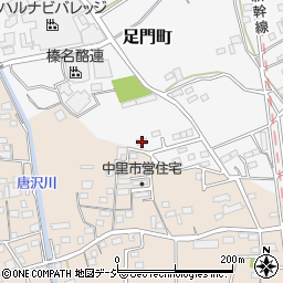 群馬県高崎市足門町3-10周辺の地図