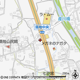 長野県上田市築地274周辺の地図