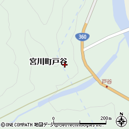 岐阜県飛騨市宮川町戸谷周辺の地図