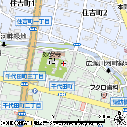 呑竜様大蓮寺周辺の地図