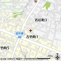 石川県小松市吉竹町ね42周辺の地図