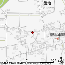 長野県上田市築地379周辺の地図