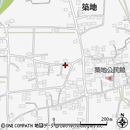 長野県上田市築地378周辺の地図