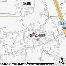 長野県上田市築地319周辺の地図