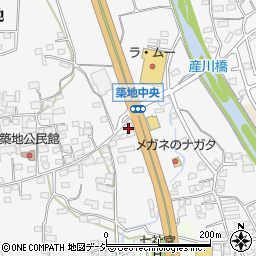 長野県上田市築地276周辺の地図