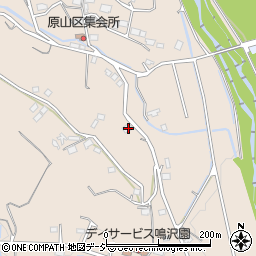 群馬県高崎市箕郷町富岡743周辺の地図