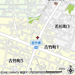 石川県小松市吉竹町ね25周辺の地図