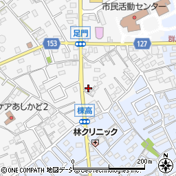 群馬県高崎市足門町1722-2周辺の地図