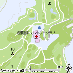 岩瀬桜川カントリークラブ周辺の地図