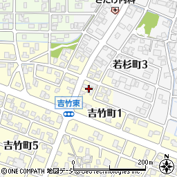 石川県小松市吉竹町ね33周辺の地図