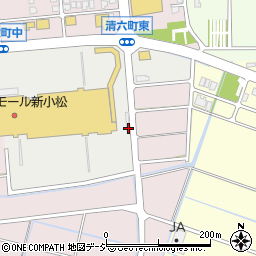 石川県小松市清六町343周辺の地図