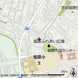 茨城県水戸市堀町2068-16周辺の地図