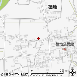 長野県上田市築地377周辺の地図