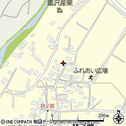 長野県上田市林之郷261周辺の地図