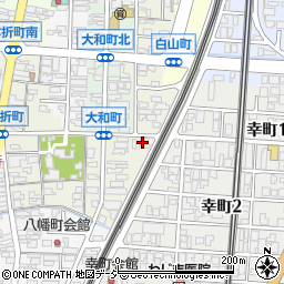 石川県小松市上本折町223周辺の地図