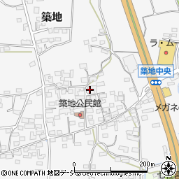長野県上田市築地300周辺の地図