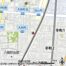 石川県小松市上本折町225周辺の地図