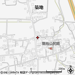 長野県上田市築地316周辺の地図