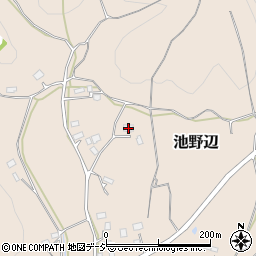 茨城県笠間市池野辺2095周辺の地図