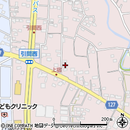 群馬県高崎市引間町858-1周辺の地図