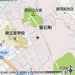 茨城県水戸市愛宕町3周辺の地図