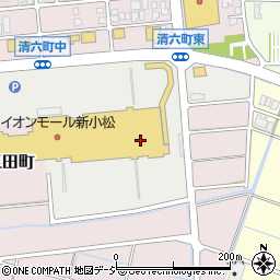 北國銀行イオンモール新小松 ＡＴＭ周辺の地図