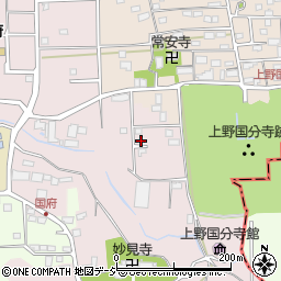 群馬県高崎市引間町271周辺の地図