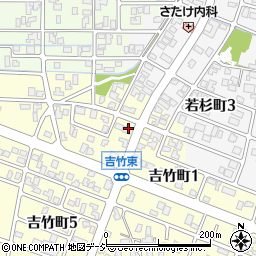 石川県小松市吉竹町ね23周辺の地図