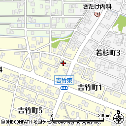 石川県小松市吉竹町ね22周辺の地図
