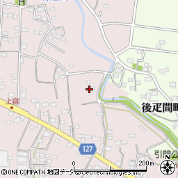 群馬県高崎市引間町872周辺の地図