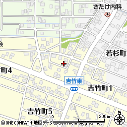 石川県小松市吉竹町ね13周辺の地図