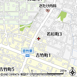 石川県小松市吉竹町ね26周辺の地図
