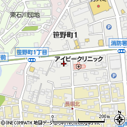株式会社矢口本社周辺の地図