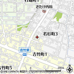 石川県小松市吉竹町ね28周辺の地図