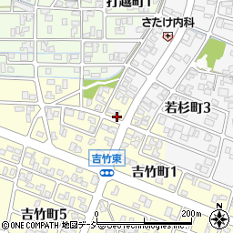 石川県小松市吉竹町ね16周辺の地図
