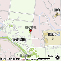 福守神社周辺の地図