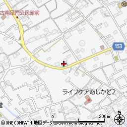 群馬県高崎市足門町乙-883周辺の地図