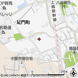 群馬県高崎市足門町472周辺の地図