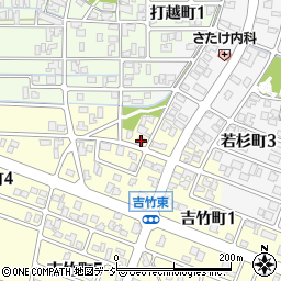石川県小松市吉竹町ね7周辺の地図