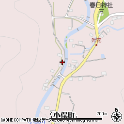 栃木県足利市小俣町2877周辺の地図