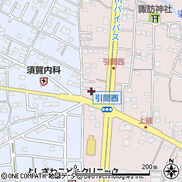 群馬県高崎市引間町743周辺の地図