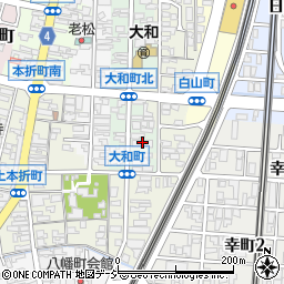 ＮＨＫ小松報道室周辺の地図