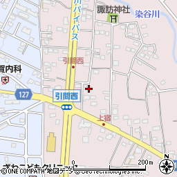 群馬県高崎市引間町749周辺の地図