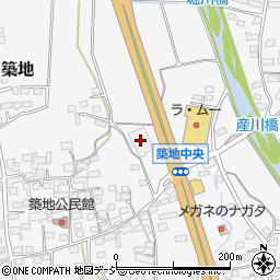 西松屋チェーン上田築地店周辺の地図