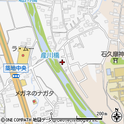 長野県上田市築地711周辺の地図