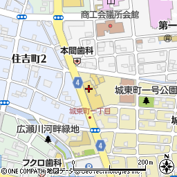 群馬日産前橋城東店周辺の地図