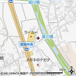長野県上田市築地698周辺の地図