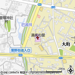 湯楽の里栃木店周辺の地図