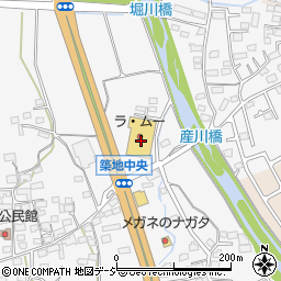 長野県上田市築地688周辺の地図