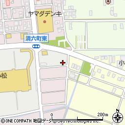石川県小松市清六町400周辺の地図